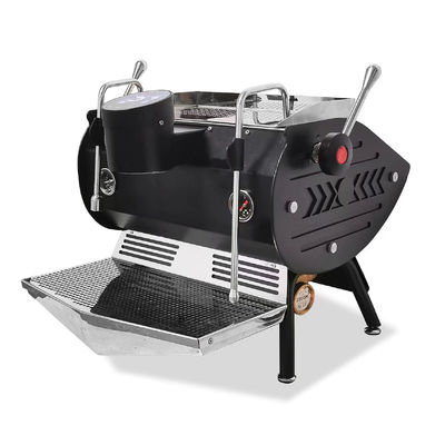 プロフェッショナル 半自動 エスプレッソ カプチーノ ラテ カフェ メーカー 6.0L ダブル ボイラー