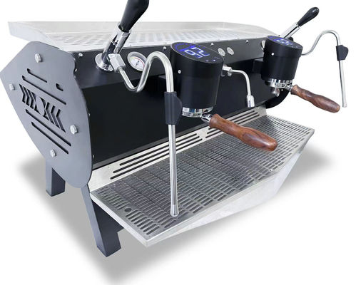 商用コーヒーメーカー 半自動 ダブルグループコーヒーマシン