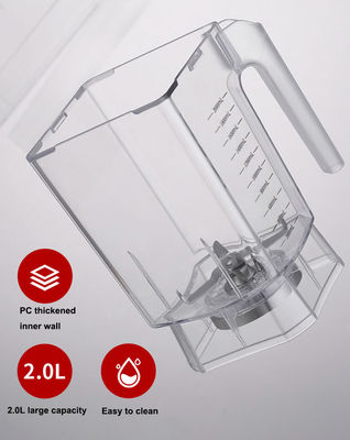 220V低音量電気家用ミキサー 1500Ml パワーミキサー 冷凍飲料とジュースのミキサー