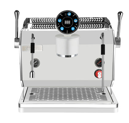 3500W パワー 商業用エスプレッソ 単グループコーヒーメーカー 438*560*450mm 寸法