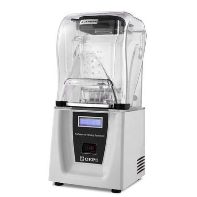 商用キッチン用電器 2L端 スムージーブレンダー 音声カバー 1800W 高速