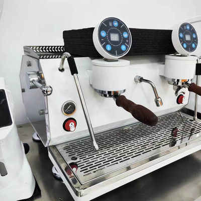 ステンレス鋼 Gep 商用コーヒーメーカー 双重グループ 660*560*450mm 寸法