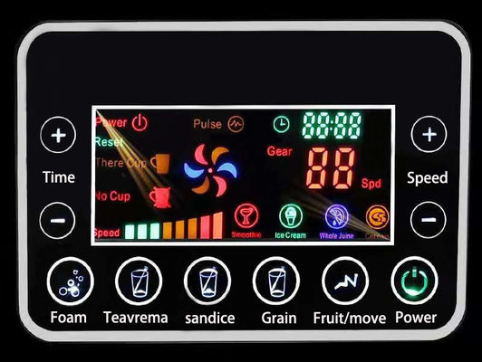 1.5L容量 低騒音ジューサー ミキサー 磨き機 1800W プロフェッショナル 商業用ブレンド