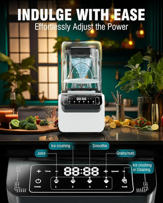 カフェ 専門 機器 音絶カバーの強力なスムージーブレンド