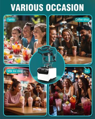 カフェ 専門 機器 音絶カバーの強力なスムージーブレンド